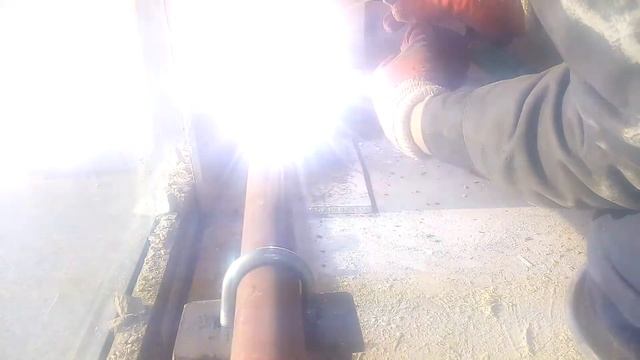 Сварка трубы под зеркало#25 смотреть онлайн