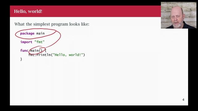Go Class: 01 Hello world! смотреть онлайн