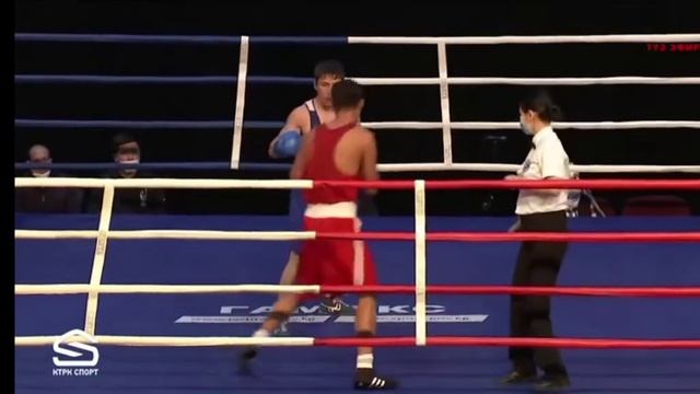 Абдыжапар уулу Сыргак Бишкек рск, Жыргалбек уулу Иса Нарын, Чемпионат Кыргызстан по боксу 2020 смотреть онлайн