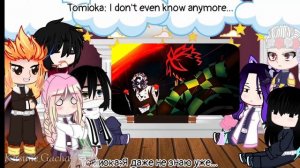 🦊🌸🦊[Rus/Eng] //Past Hashira react to Tanjirou Kamado//Part 1/?//[tik-tok][AMV][Gacha club]🦊🌸🦊