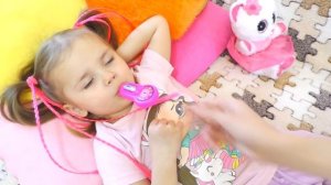 Ариша  и капризный пациент как мультики про доктора для детей