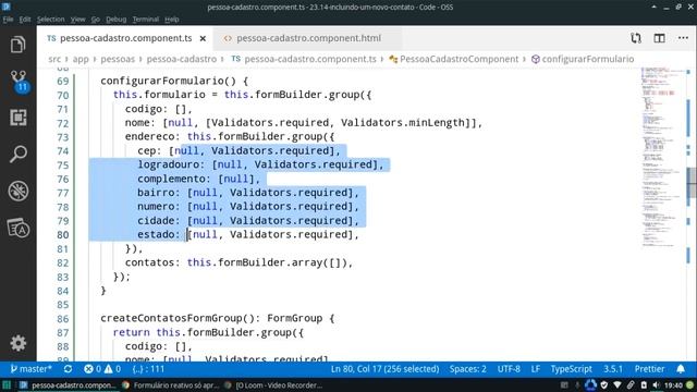Como usar o FormArray do Angular? смотреть онлайн