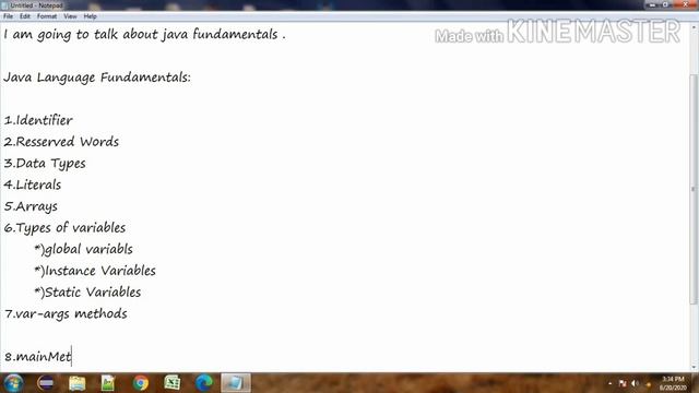 #1 Java Language fundamentals Part 1| Java for Beginners | Components of Java Language | Core Java смотреть онлайн