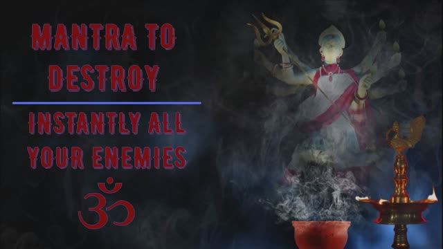 ॐ ॐ ॐ МАНТРА МГНОВЕННОГО УНИЧТОЖЕНИЯ ВСЕХ ВАШИХ ВРАГОВ ॐ ॐ ॐ смотреть онлайн