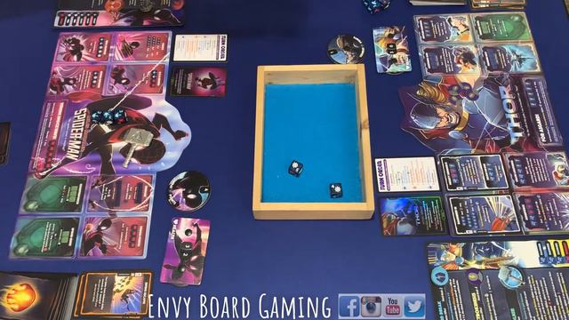 Marvel Dice Throne: Spiderman vs Thor Playthrough смотреть онлайн