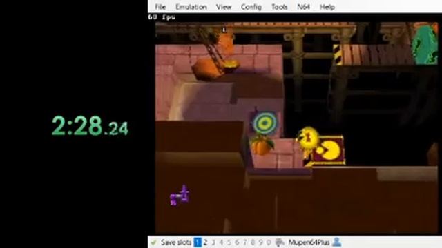 Ms. Pac-Man Maze Madness (N64 EMU) - Temple of Dots - Quest - 4:34 смотреть онлайн