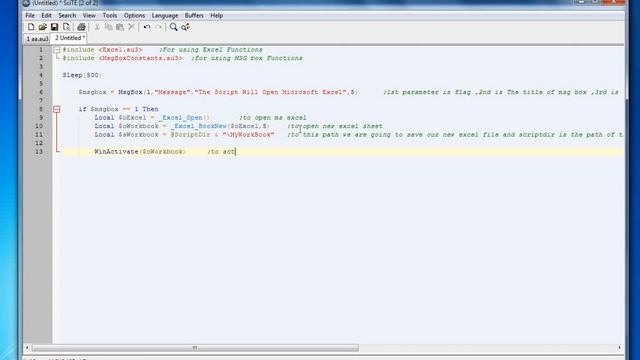 AutoIt Excel Automation : Open, Write ,Save .xlx FIle - Software Testing Msc IT смотреть онлайн