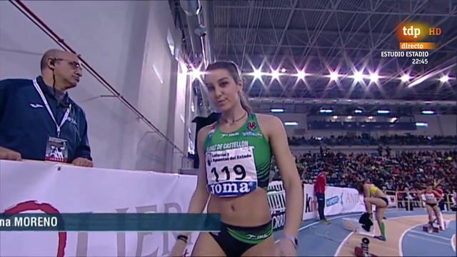 200 m mujeres final A y B Campeonato de España 2015 en pista cubierta Antequera смотреть онлайн