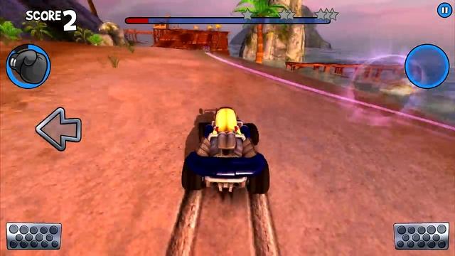 Beach Buggy Racing - B'zorp - Tidal Rush - 1000HP - Full Game Play - (IOS,Android) смотреть онлайн