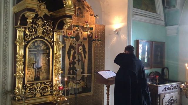 Трансляция Братского молебна перед иконой с мощами митрополита Петра