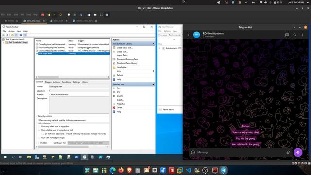 Monitor #RDP Sessions via message in Telegram смотреть онлайн