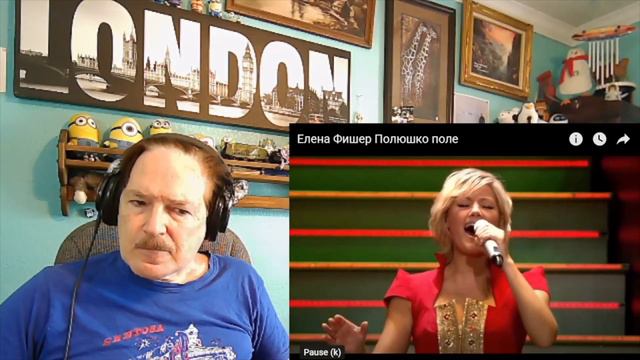Elena Fisher - Polyushko field (Елена Фишер Полюшко поле), A Layman's Reaction FIRST TIME смотреть онлайн