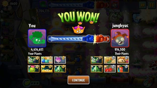 Plants VS. Zombies 2 Arena | BEST COMBO Week 14: Gameplay 2020 смотреть онлайн