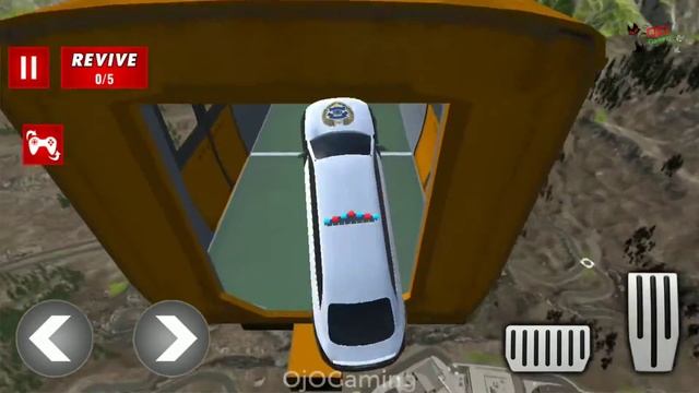 Police Limo Car Stunts GT Racing:Ramp Car Stunt Game -Android Gameplay Racing Games LEVEL-06 to 10 смотреть онлайн