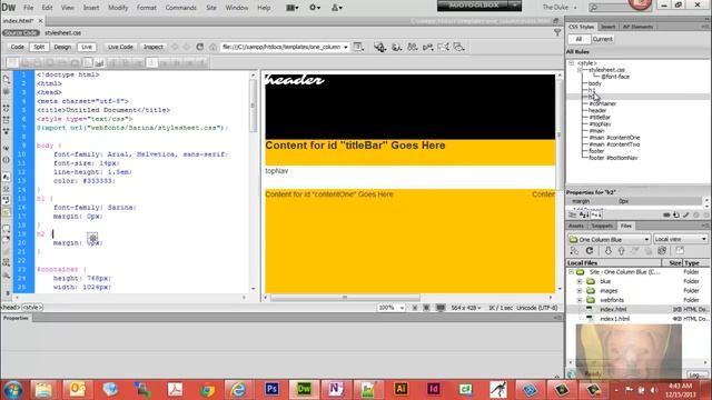 How to Create Your First Web Page in Dreamweaver смотреть онлайн