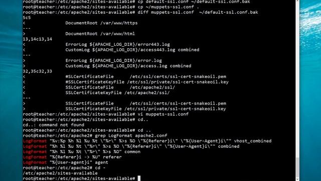 10 Create a key + csr, sign it, use in apache2 (~20min) смотреть онлайн