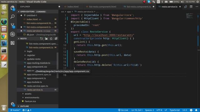 Angular project in Hindi #9 Delete Restaurant with API смотреть онлайн