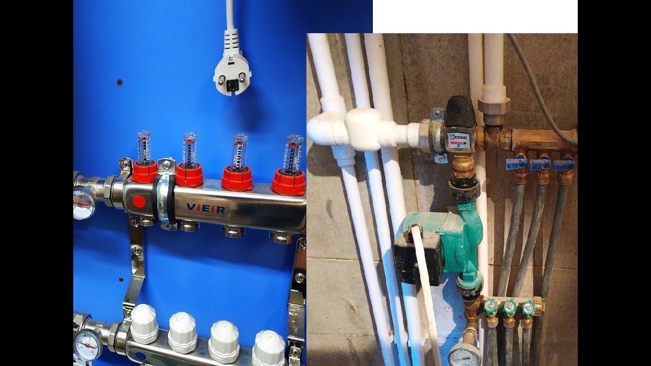 Цена! Насосно Смесительный узел для теплого пола! Теплый пол водяной своими руками смотреть онлайн