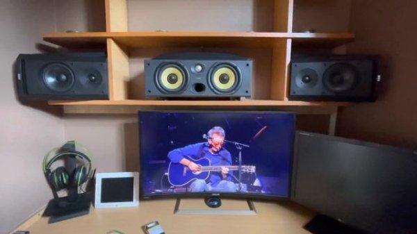 B&W cc6 s2 center & B&W dm-302