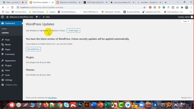 WordPress Basic Online Class 03 Date: 27/09/2020 #KapTechnology смотреть онлайн