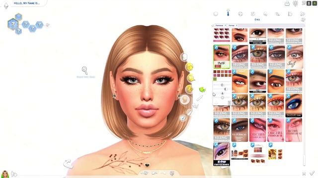 Rose Kimbrough (CC Links Lookbook Series) - Sims 4 CAS + CC & Sim Download