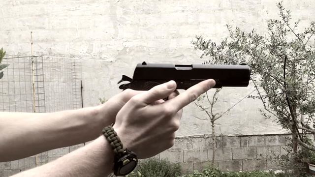 Colt 1911A1 100th anniversary KWC CO2 airsoft replica смотреть онлайн