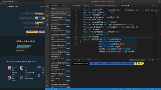 Introducción a Prettier - Curso de ESLint y Prettier #05 смотреть онлайн