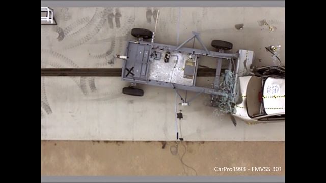 1996-2002 Saturn SL1 / SL2 Sedan FMVSS 301 Rear Crash Test (50 Mph) смотреть онлайн