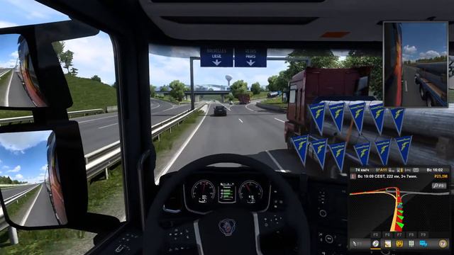 Идем в дальнобой! ETS 2 смотреть онлайн