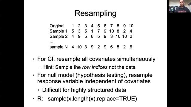 Non parametric Bootstrapping смотреть онлайн