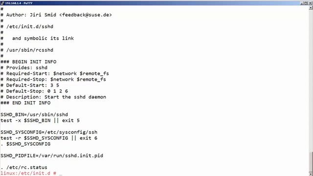 System Initalization with SysVinit смотреть онлайн
