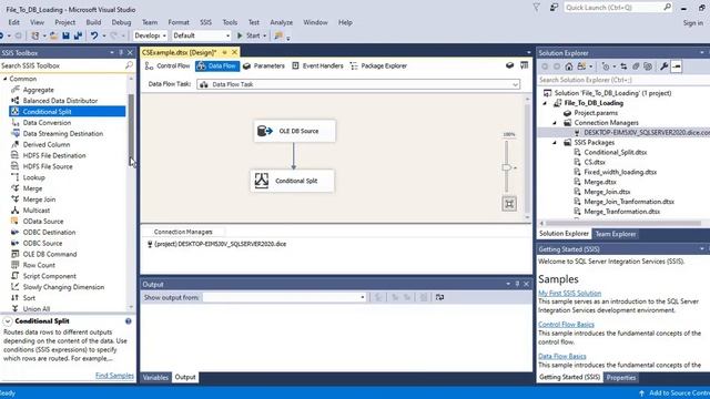Conditional Split Transformation смотреть онлайн