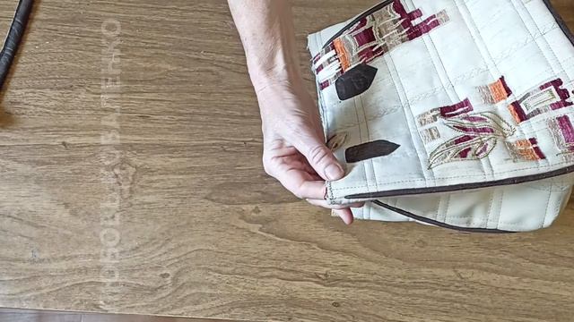 Шью удобную красивую летнюю сумку. Бесплатная выкройка + подробный м/к по пошиву сумки. смотреть онлайн