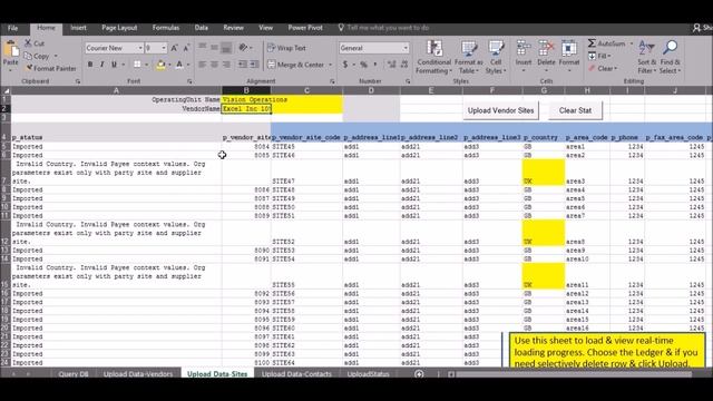#Automate Supplier Master Data Load into #Oracle #Ebusiness R12. смотреть онлайн