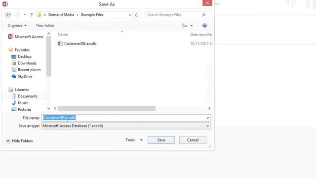 How To Copy A Microsoft Access Database : Microsoft Office Lessons