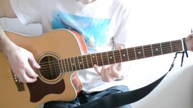 Гитара: упражнение для развития пальцев рук-2 смотреть онлайн