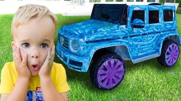 Изучайте автосервис для детей, вместе с Владом и Ники [Видео для детей]