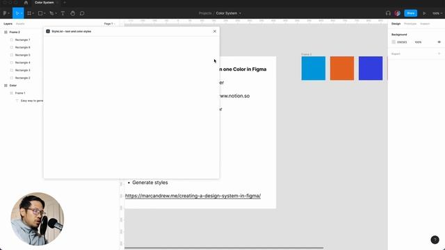 How to Generate a Color System from One Color in Figma смотреть онлайн