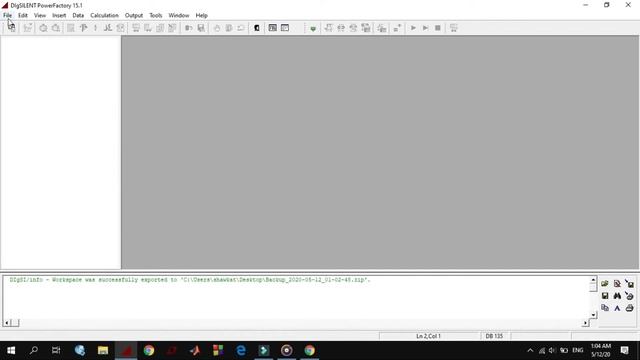 PowerFactory-DIgSILENT tutorial #1. introduction of digsilent for beginners. смотреть онлайн