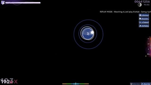 Kishlak - Samyy luchshiy den' | OSU 94.73% ACCURACY смотреть онлайн