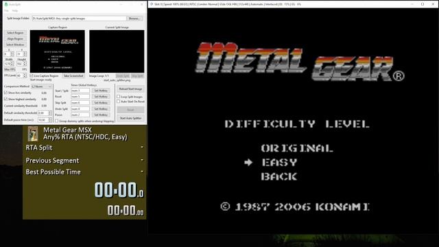 How to AutoSplit with Livesplit for Metal Gear MSX Speedruns смотреть онлайн