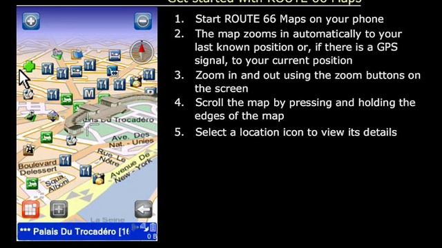 1. ROUTE 66 Maps - Get started смотреть онлайн