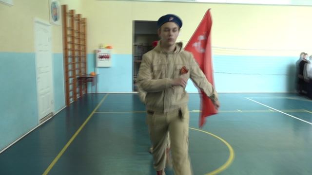 Линейка ко Дню Победы - Вослебовская СОШ