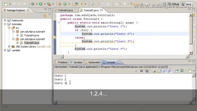 Tutiorial 5 Java - if else sentence. Old смотреть онлайн