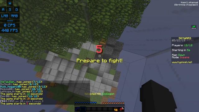ГОД КАНАЛУ МЫ ВМЕСТЕ УЖЕ ЦЕЛЫЙ ГОД! [Hypixel SkyWars Mini-Game Minecraft] смотреть онлайн