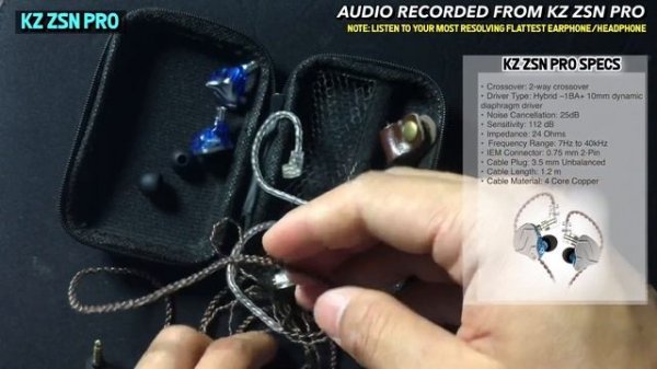 KZ ZS10 Pro VS KZ ZSN Pro Sound Test & Unboxing! | IEM Sound Test