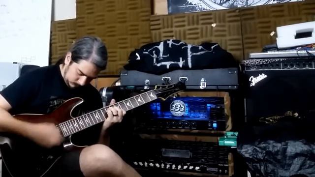 Schecter Extreme 7 / JetCity JCA50H / Thomastik Infeld - jam смотреть онлайн