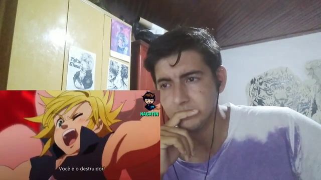 React Nanatsu no Taizai 4 Temporada EP 8 LEGENDADO (Nagatin) смотреть онлайн