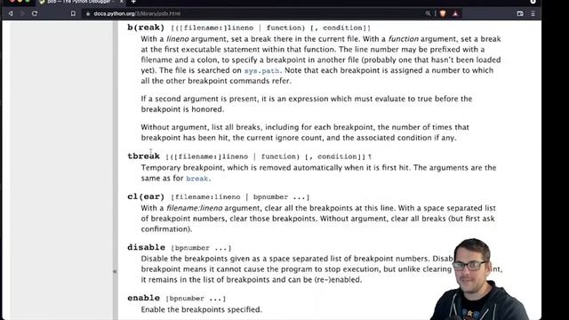 Using pdb - Python debugger, also pyCharm смотреть онлайн