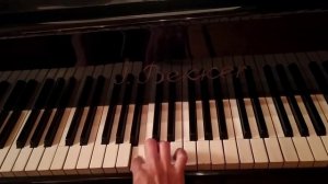 Сумерки на пианино | Как играть | Простые мелодии